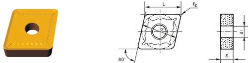 インデックスに登録挿入 タイプ?C CNMG-ZM
